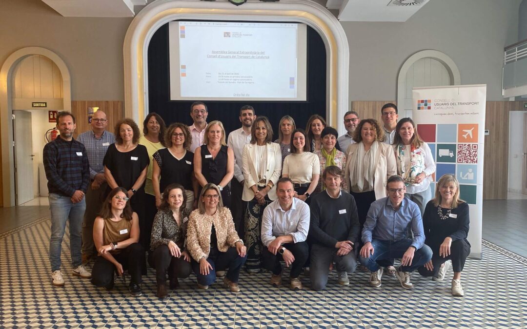 El Consell d’Usuaris del Transport de Catalunya celebra la seva Assemblea General i renova la presidència